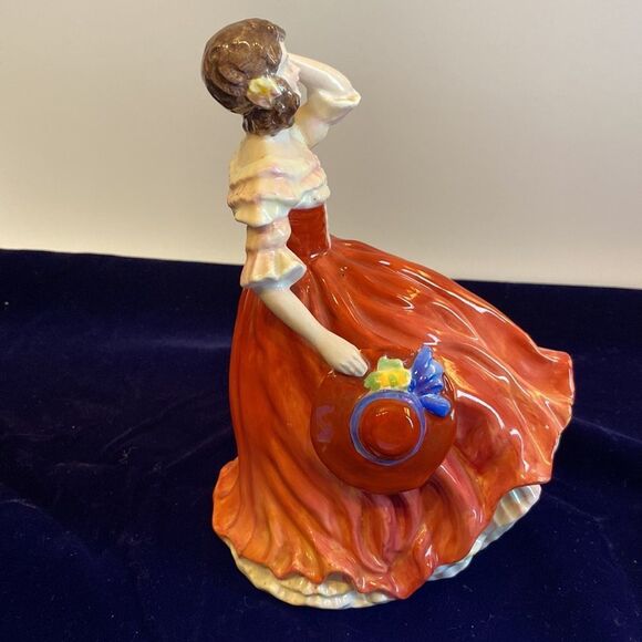 Rare Royal Adderley Bone China Figurine “March Winds” - Picture 6 of 9